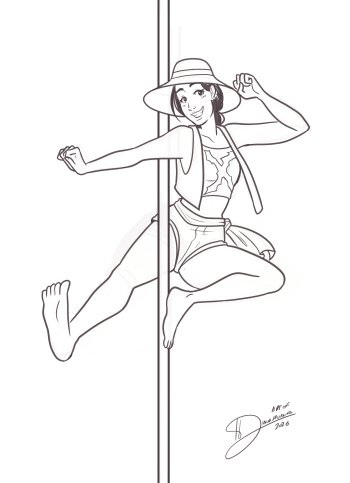 Cosplay Pole Kontest - 2nd place OVERALL